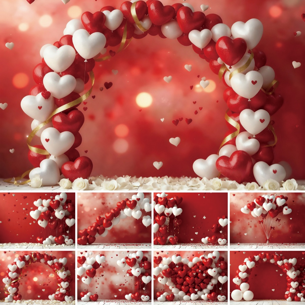 February 14 Valentine's Day Ba - Photography Lighting White Background review and price