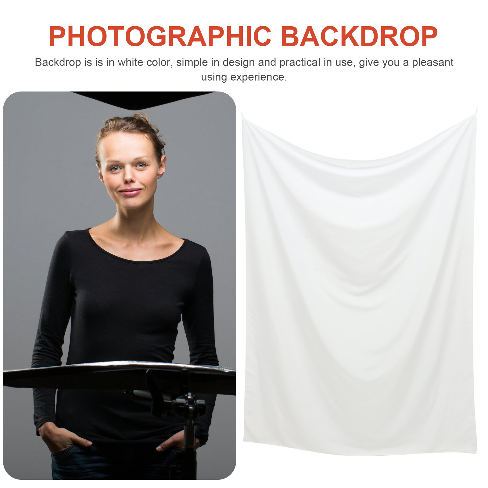 White Photo Backdrop Premium P - Photography Lighting White Background review and price