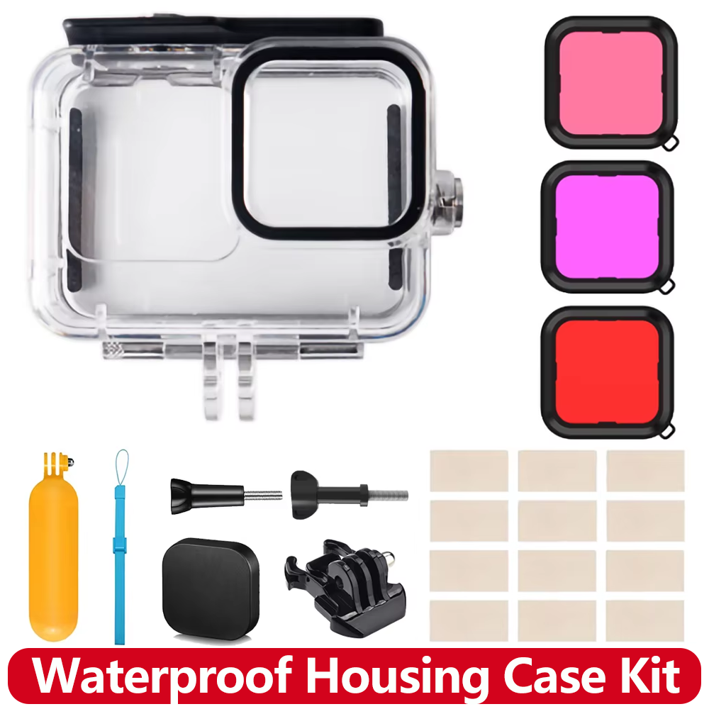 Waterproof Housing Case for Go - Gopro Action Camera Hero 12 Black review and price