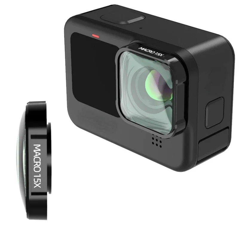 Macro 15X HD Lens Filter for G - Gopro Action Camera Hero 12 Black review and price