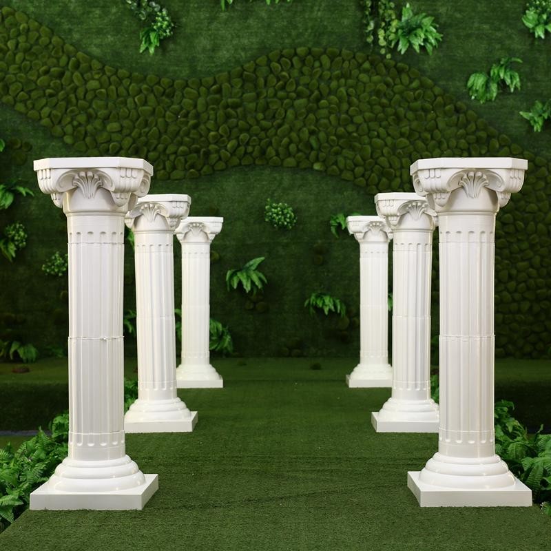 65cm 113cm White Plastic Roman - Photography Lighting White Background review and price