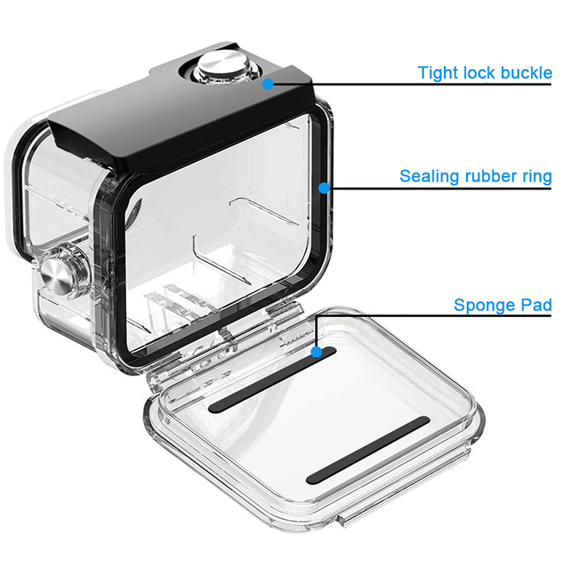 60M Waterproof Case For GoPro  - Gopro Action Camera Hero 12 Black review and price
