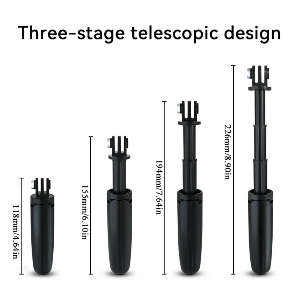 Mini Extendable Tripod Foldabl - Gopro Action Camera Hero 12 Black review and price