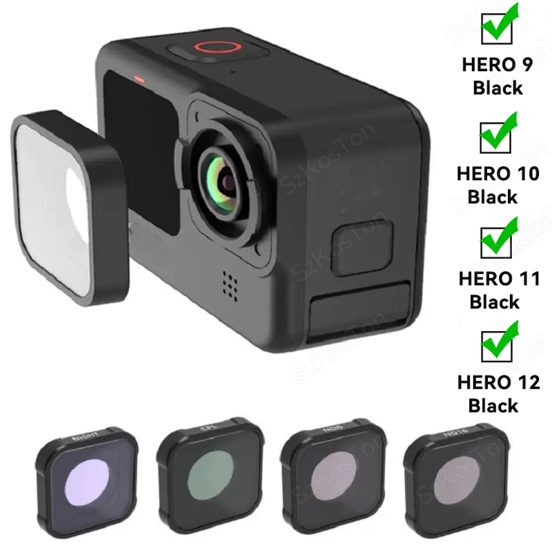 CPL UV ND8 ND16 ND32 ND Filter - Gopro Action Camera Hero 12 Black review and price