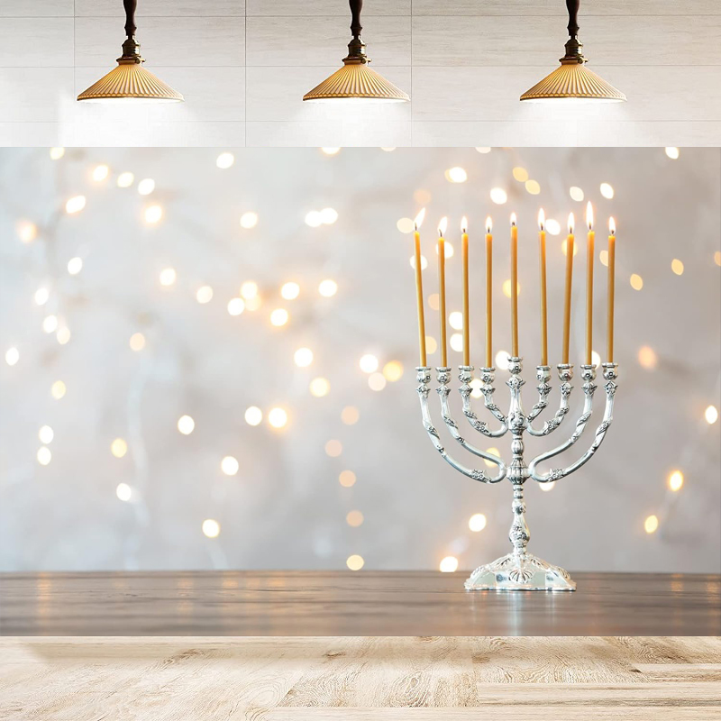 Happy Hanukkah Photography Bac - Photography Lighting White Background review and price