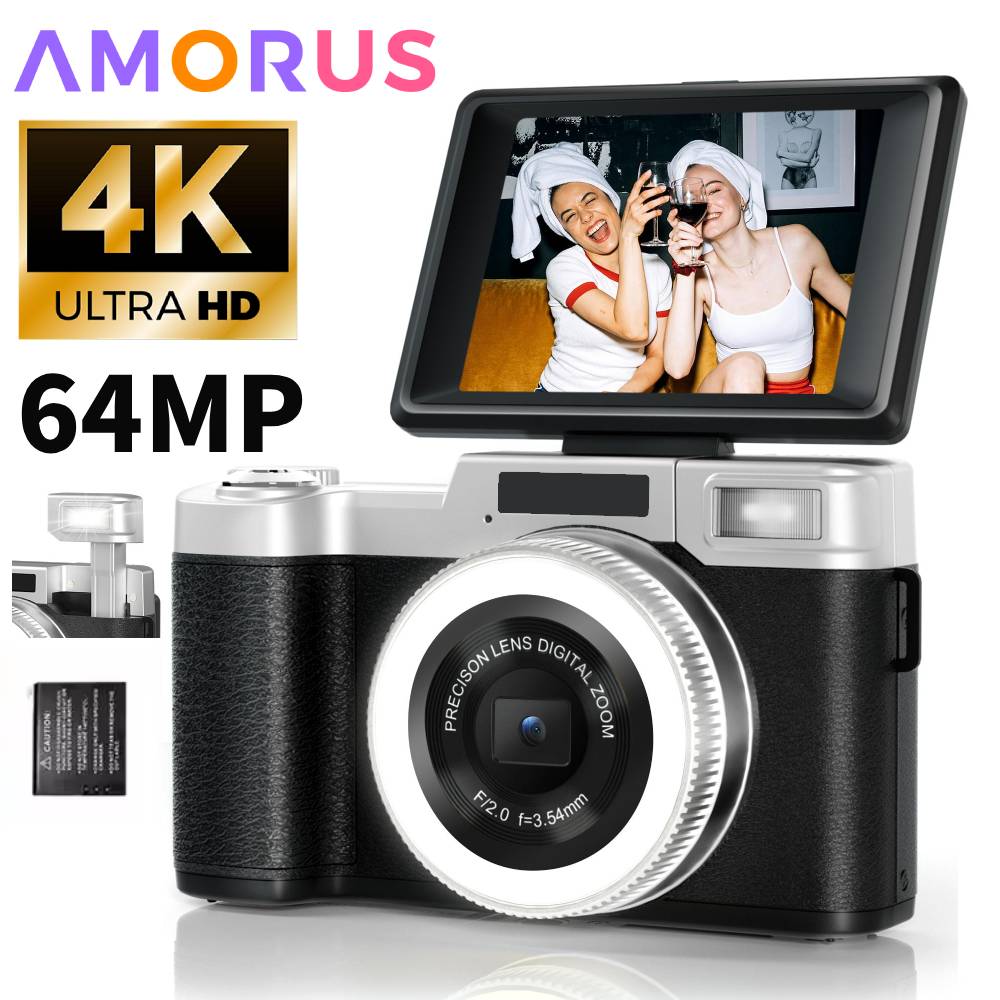 4K 64MP Digital Camera for Pho - Photography Lighting Beginners review and price