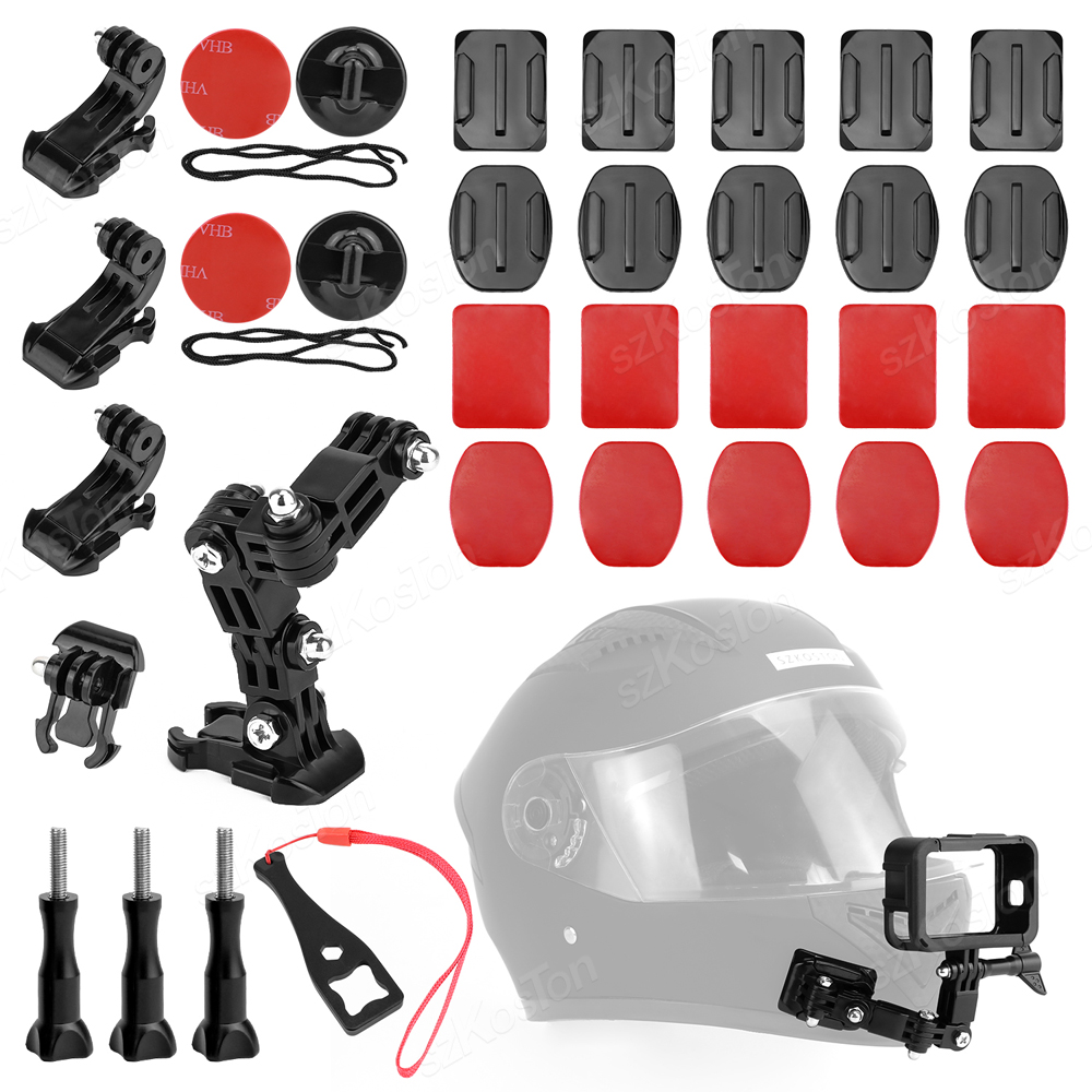 Motorcycle Helmet Chin Mount K - Gopro Action Camera Hero 12 Black review and price